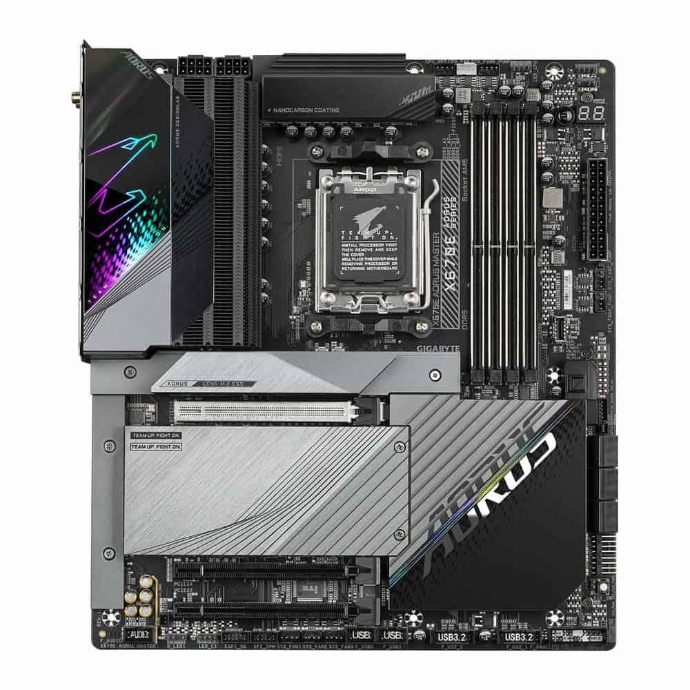 (image for) Gigabyte AMD X670E AORUS MASTER DDR5 E-ATX Motherboard